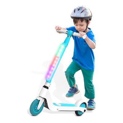 China Free Sample QMWHEEL Child Electric Foldable Scooter Kids 2 Wheel Coolfly Electric Kick Scooter for sale