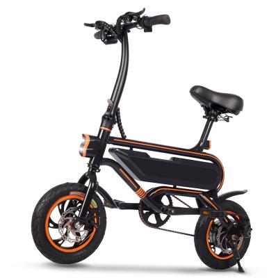 China Electric Bicycle 250W Aluminum Alloy Carbon Bike Frame 3 Speed ​​Folding Electric Bike 14 Inch Fat Tire Electric Bike for sale