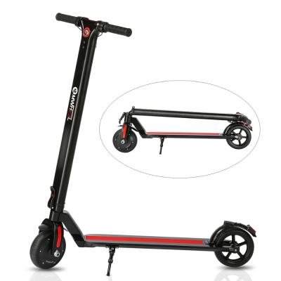 China Hot Sale CE Certificate Adult 6.5inch 2 Wheel Scooter App Unisex Portable 350W Charging 25km/h Electric Left Hand Foldable USB for sale