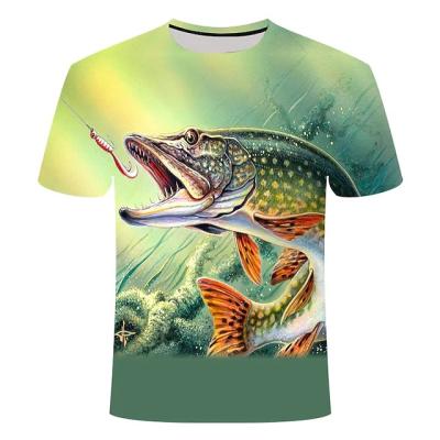 China QUICK DRY Summer 2021 3d Printed Shirt For Men Short Tops Casual Shirt Mens 3d Print Tees Oversized T-shirt for sale