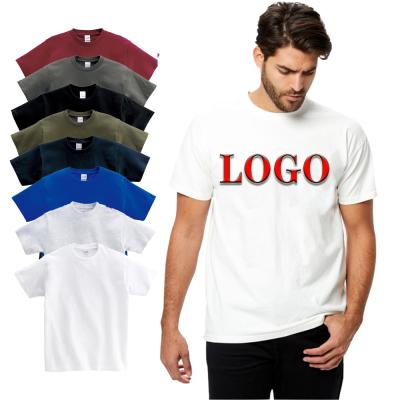 China Anti-wrinkle Thick Cotton 240g T-shirt Plain Cotton 8.2OZ Heavy Cotton T-shirts High Quality T-shirt for sale