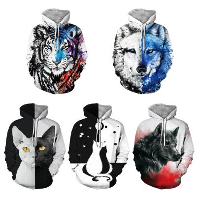 China 100% Breathable Hoodies and Sweatshirts Oversized Men's Heavyweight Cotton Hoodies 3d Polyester Hoodie Manufacturers for sale