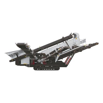 China Tight Structure Mobile Crushing Plant Mobilmaschine zum Zerlegen von 80 bis 320 t/h zu verkaufen