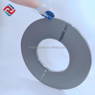 China Manual Packing 16mm Strip Iron Gray Painted Steel Packing Circle for sale