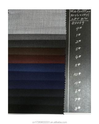 China Breathable Wool Blend 50% Wool Fabric Washable Garment Fabric for sale