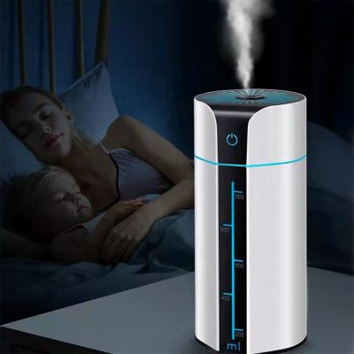 China Smart 1000ml USB Diffuse Humidifier Power Supply Office Home Car Portable Air Timing Diffuse Humidifier for sale