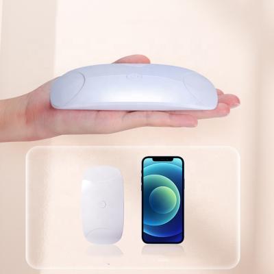 China Gel Nail Curing Portable Tpye-C Charging Light Electric Nail Dryer LED Nail Gel Polish UV Light Dryer for sale