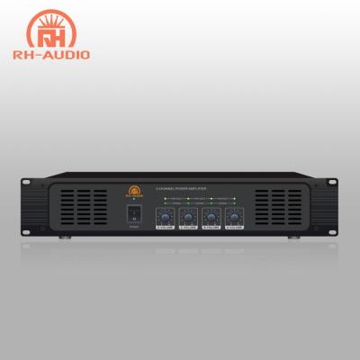 China RH-AUDIO Short Circuit PA System 4CH Power Amplifier for sale