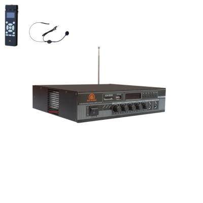 China Portable PA Facilities RH-AUDIO Small to Medium Voice Mixer Amplifier with 2.4G Wireless Transmitter for Presentations for sale