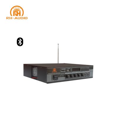 China RH-AUDIO Meeting Room Low Cost Mixing Amplifier With Built In Blue Tooth For Church Music System for sale