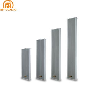 China RH-AUDIO PORTABLE 6 inch column commercial aluminum speaker 20W for park use for sale