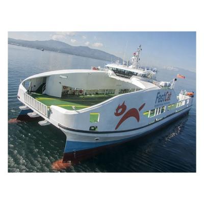 China car & Passenger Tranportation 50M Ro Ro Vessel for Passenger and Car Ferry Catamaran for Island Transport FastCat Passenger Ferry for sale