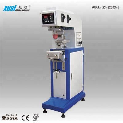 China Stationery single color pad printing machine for sale XS-125DS/1 for sale