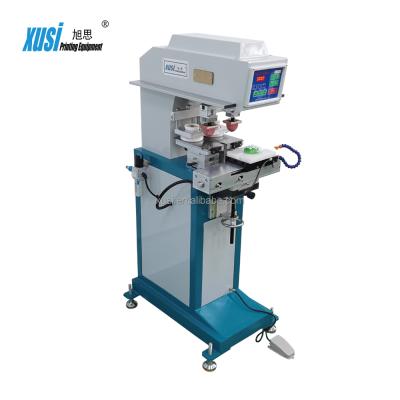 China Semi Automatic Plastic Products Two Color Pad Printing Machine For Catheters Syringes for sale