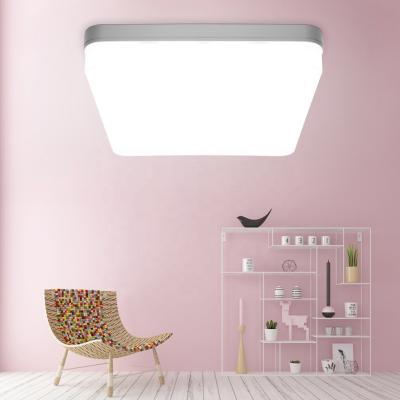 China Easy To Install Super Brightness Hot Sale Dlim Round Square Led Panel Light Fashion Ceiling Lamp For Home Decoration Lighting for sale