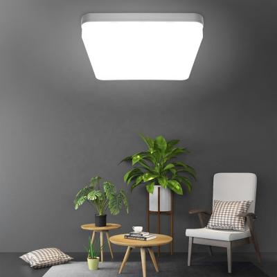 China Easy To Install Dropshipping Round Square Led Panel Light Fashion Ceiling Lamp For Home Decoration Lighting for sale