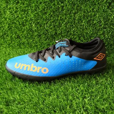 China Original Rubber Customize Wholesale Blue Comfortable Youth Mens Soccer Shoes Soccer Boots Cleats For Kid for sale