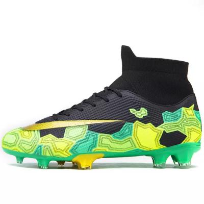 China Wholesale Fashionable Cheap TPU China Soccer Shoes American Football Cleats Ankle Soccer Boots for sale