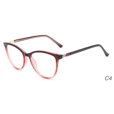 China Women CP Fashion Injection Design Fashion Crystal Eyeglasses Optical Frames for sale