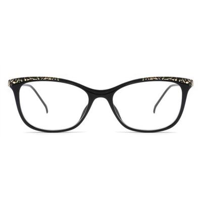 China Best Selling Retro Popular Metal Glass Frames Women Optical Glass Custom Manufacturers for sale