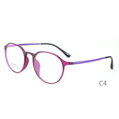 China Classic Design Round Ultem Spectacle Frames For Red Glasses for sale