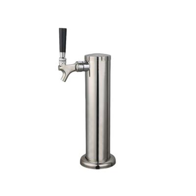 China Column wine draft tower 304 stainless steel bar accessories straight club beer barrel stainless steel TWELVETAP American tower beer brewing FD-JZ for sale