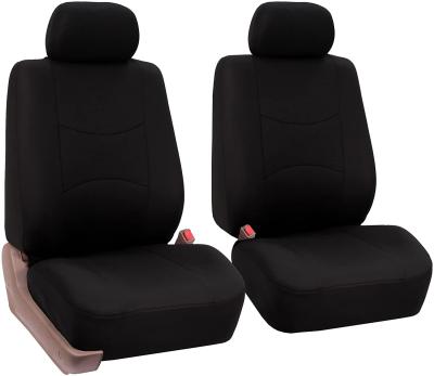 China Durable Waterproof Universal Fitted Fabric Flat Pair Bucket Car Seat Cover for sale