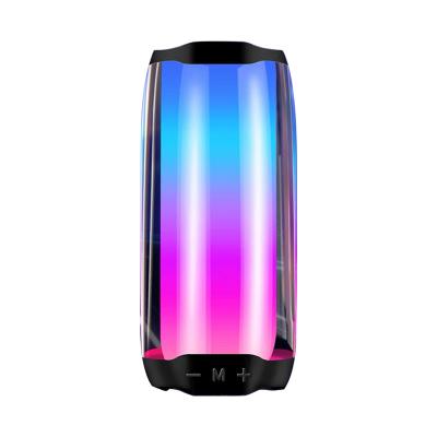 China Super Waterproof Portable Speaker Bluetooth Speaker Subwoofer EZCast Light TF LED Wireless Speaker AUX. best-selling bass for sale