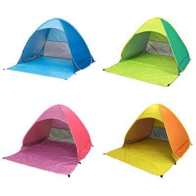 China Portable Outdoor Auto Camping Sunshade Straight Tying Type Pop Up Cabana Beach Tent for sale