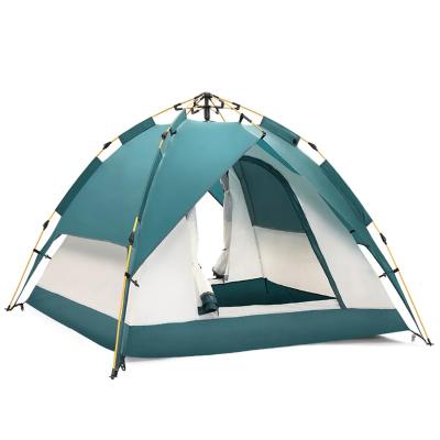 China High Quality Portable 3-4 Person Portable Folding Camping Tent for sale