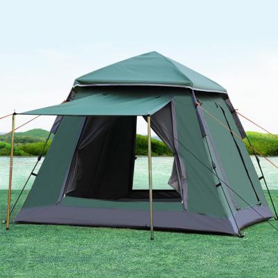 China 4-6 Person Large Family Sun Protection Outdoor Portable Full Automatic Folding Quick Opening Camping Tent For Sale for sale