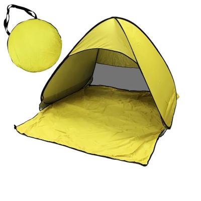 China cheap ultra light UV-resistant sun shading portable quick opening children's house beach tent for sale for sale