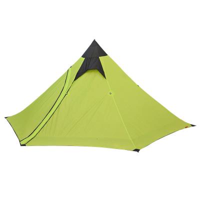 China Straight Brace Type Factory Supplies Two Person Ultra Light Nylon Wind Resistant Hiking Camping Tents for sale