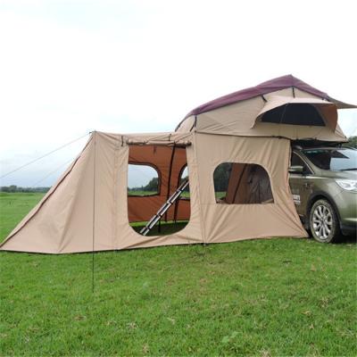 China Straight Tying Type TAP Take Up Outdoor Camping Truck Motorhome Shade Side Shade Tent Roof Top Tent For Trailer Car for sale