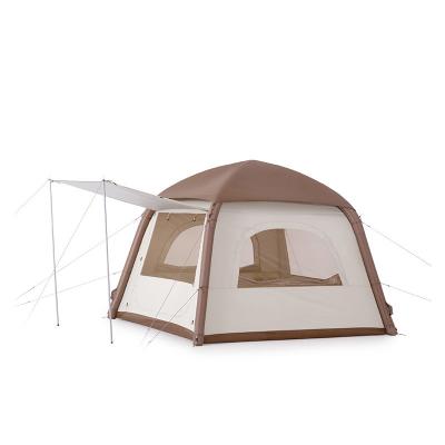 China Automatic hot sale outdoor portable waterproof air inflatable camping tents for family for sale