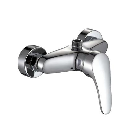 China Economical Hot Sale Single Handleless Slide Bar Chrome In The Wall Bathtub Faucet Zinc Bathroom Shower Mixer Tap for sale