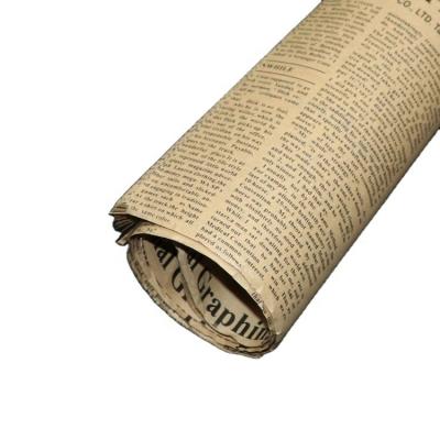 China Creative Paper Recyclable Bunch of Kraft Paper Flower Wrapping Paper Gift Wrapping for sale