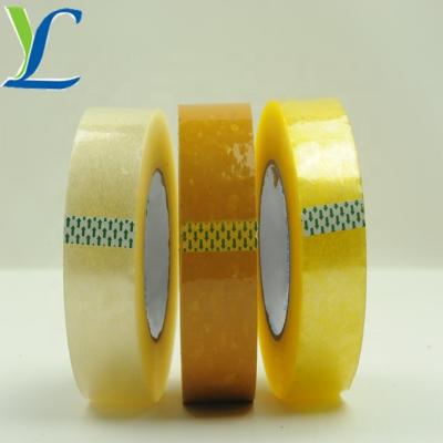 China Waterproof Bopp Packing Adhesive Tape Strip Transparent Transparent Sealing Logistics Packing And Sealing for sale