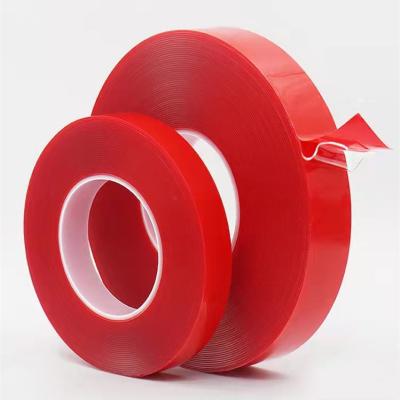 China Fancy Waterproof Transparent Clear Heavy Carrier Glue Nano Left Tape Roll Firmly for sale