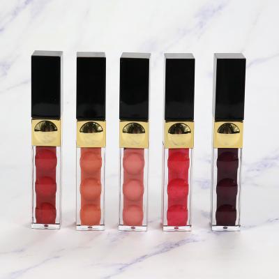 China Vegan Gloss Lip Gloss Makeup Gloss Custom Colorant Wholesale Top Seller Gloss Moisturizing Private Label Nude Liquid for sale