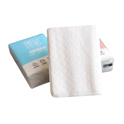 China OEM Cheap Environment Friendly 4 Ply Pouch Tissue Soft Pack Face Cloth for sale