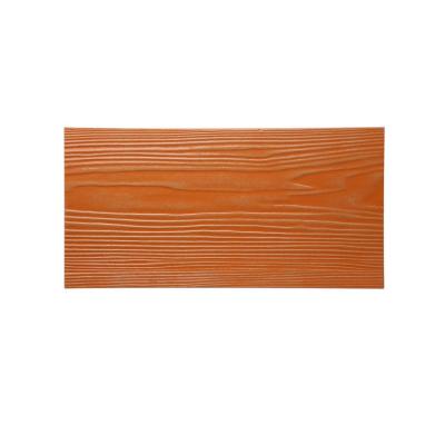 China Waterproof Fire Retardant Exterior High Density Fiber Cement Board 100% Fiber Cement Wood Siding Texture Fiber Cement Board Eco-Friendly Building Material for sale