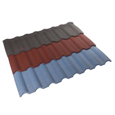 China Waterproof Milan Roof Tiles Metal Composite Tile Stone Coated Roofing Tile For Metal Building Price Factory for sale