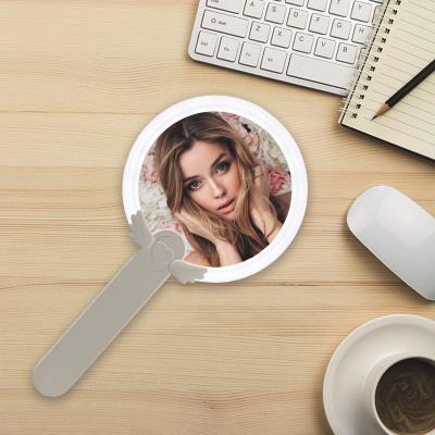 China 10X Switch Magnification Pocket Lighted Makeup Mirror Led Makeup Mirror With LED Light Beauty Vanity Mirror for sale