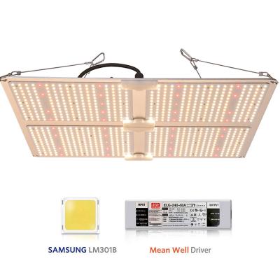 China FLOWER Farmer USA Stock lm301b grow light 480W IR 660nm 750nm Samsung quantum lm301b led fixture Quantum led for sale