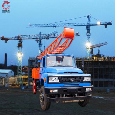 China Construction worksÂ   Double Cab Chassis Truck 140HP Bore Hole Drilling Machine Used Borehole Drilling Machine For Sale for sale