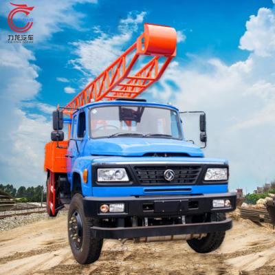 China City Construction Dongfeng Brand DPP 100 Monolithic Drilling Rig Mounted On Truck For Geological Survey In Africa for sale