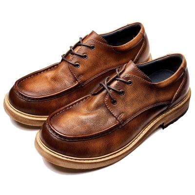 China HotSale Breathable Fashion Stylish Oxford Shoes Genuine Leather For Men Casual Shoes Store Safety Boot Leather Boot Oxford Leather Shoes for sale