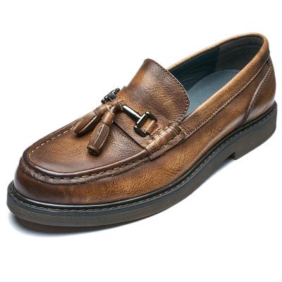 China Breathable Wholesale Custom Teams Leather Casual Shoes Mens Handmade Oxford Shoes for sale