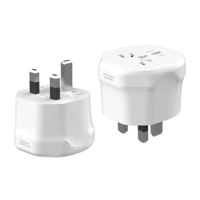 China Residential / General-Purpose Wontravel OEM ODM International Travel Adapter Uk Converter Plug Wall Socket for sale